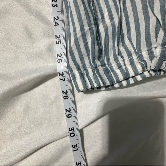 dRA Los Angeles Striped Cotton Parachute Pants & Top Set – Size L Quiet Luxury - Picture 14 of 16